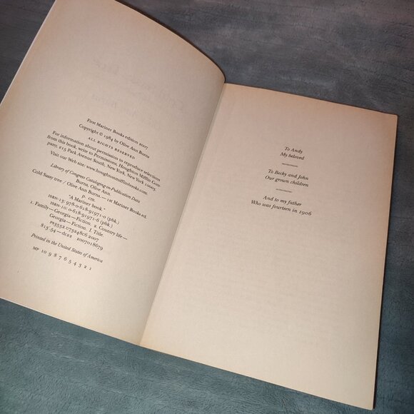 Book Cold Sassy Tree National Bestseller Olive Ann Burns Southern Life Novel - Picture 6 of 9